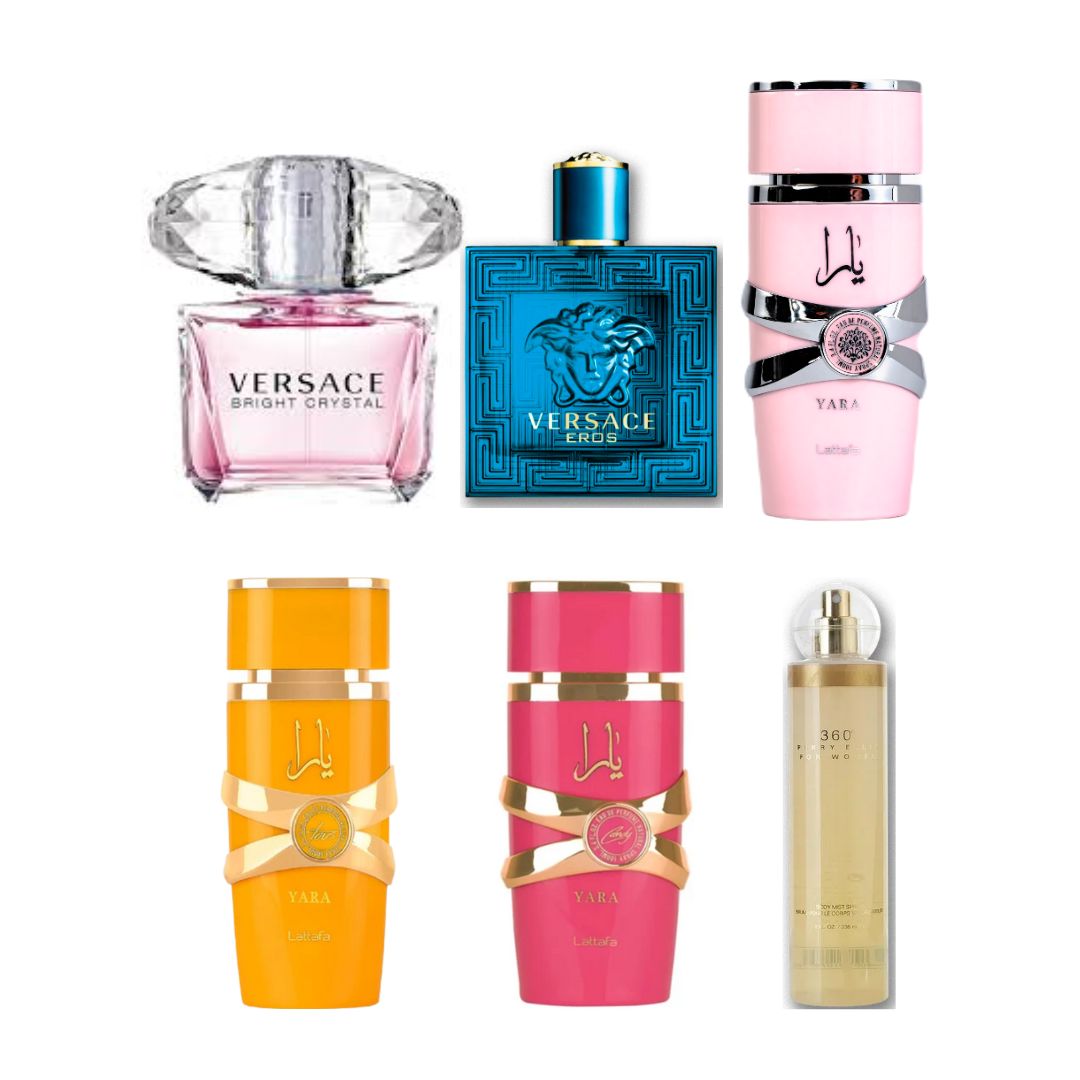 KIT ESPECIAL OFERTA PERFUMES MALI 6 UNID